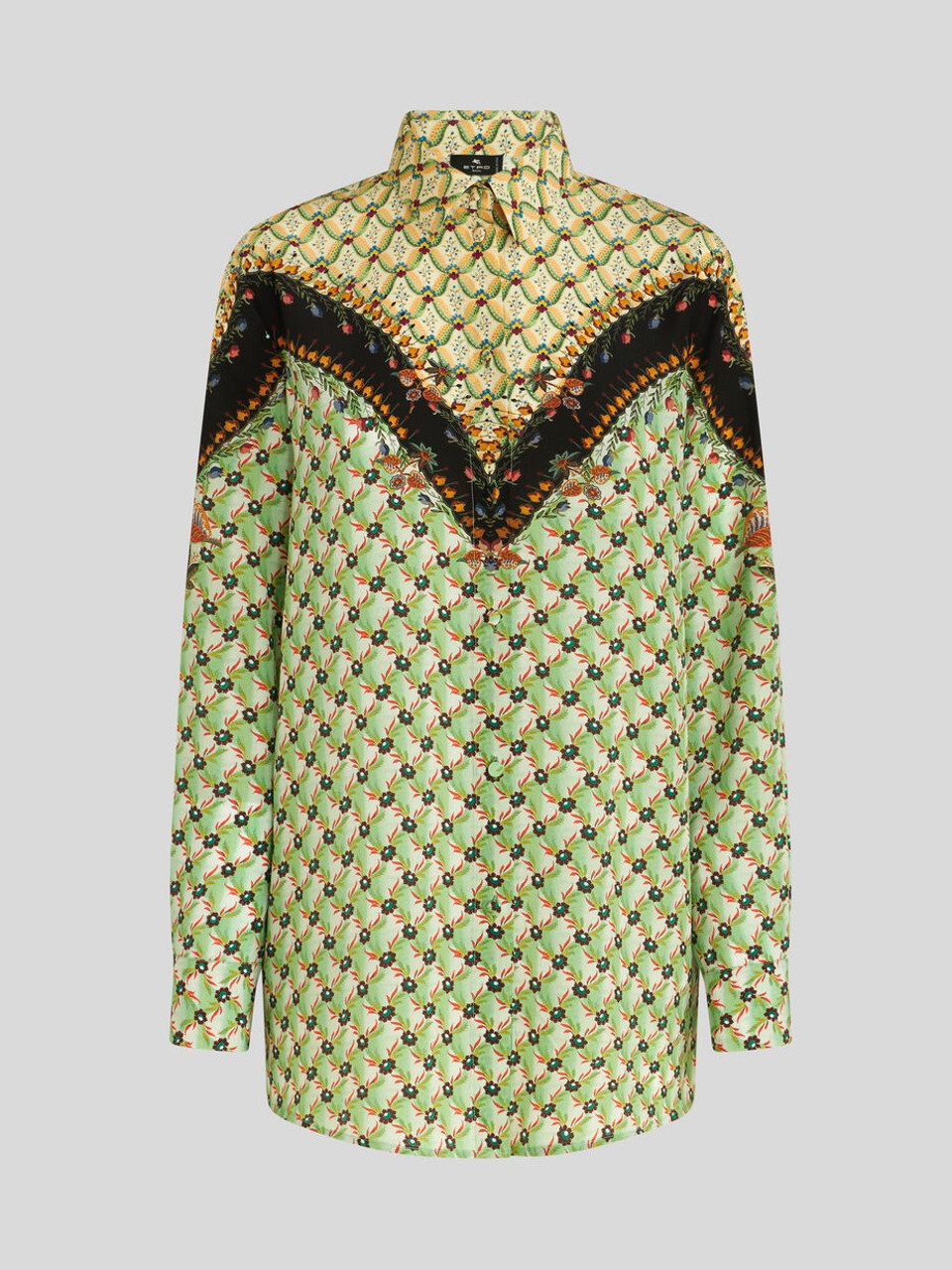 Etro silk shirt with print