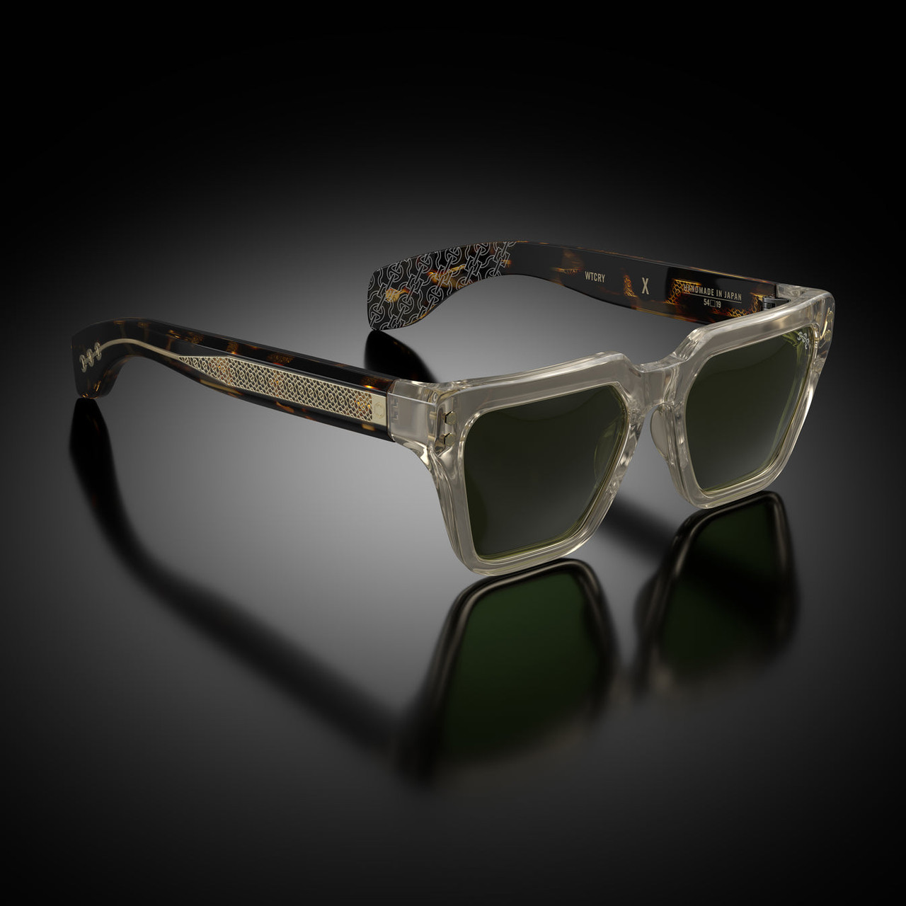 Hoorsenbuhs Model X Eyewear in Wheat Crystal