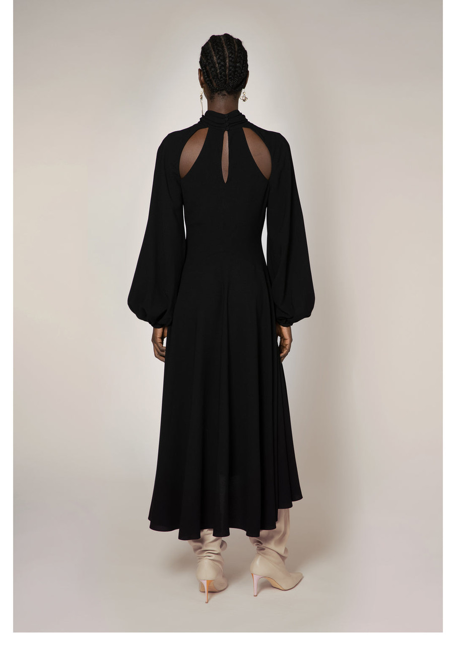 Roksanda Phaedra Crepe Dress in Black