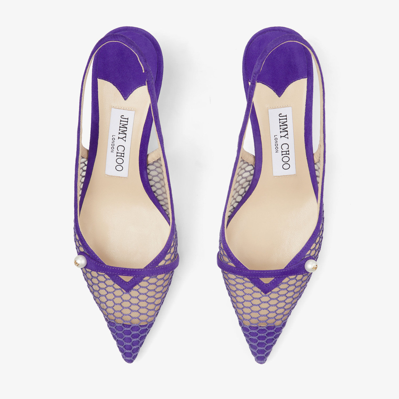 【送料&関税込】Jimmy Choo 45 Amita Pointed Toe Pumps Amita 45 | Macaron Glitter Pumps | JIMMY CHOO