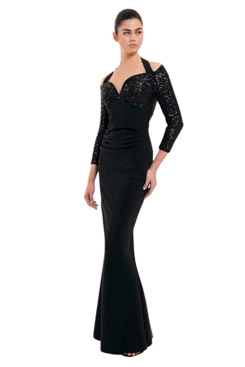 chiara boni black dress