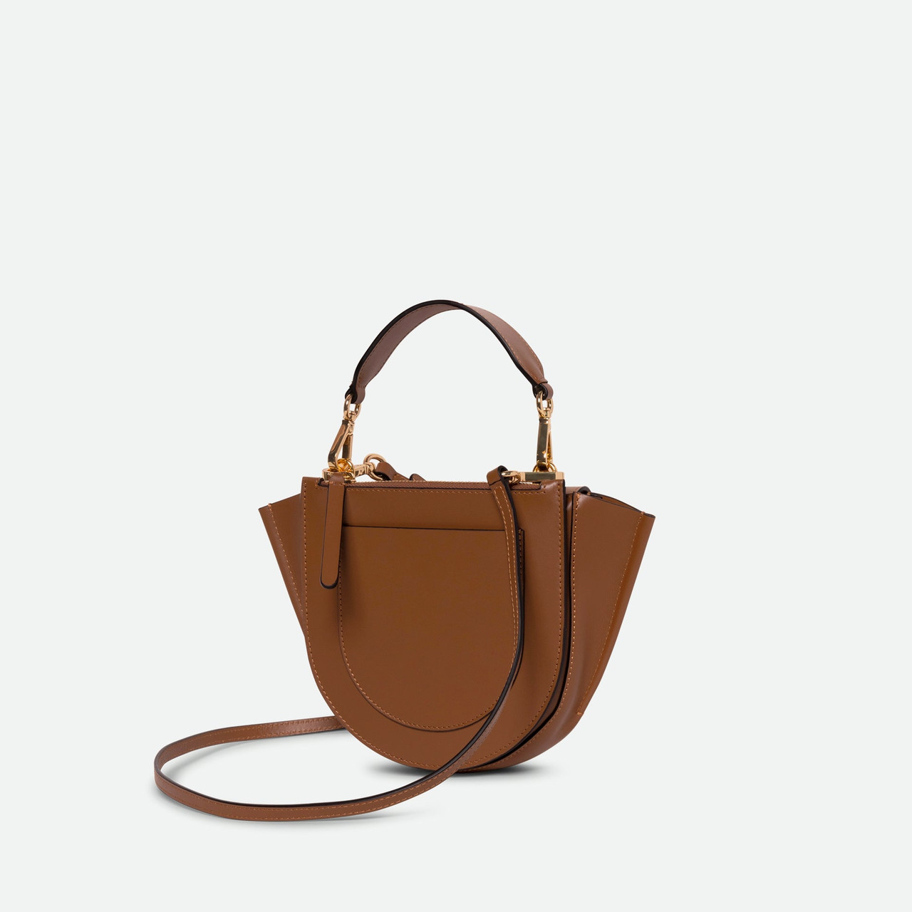 Wandler Hortensia Mini Bag in Gingerbread