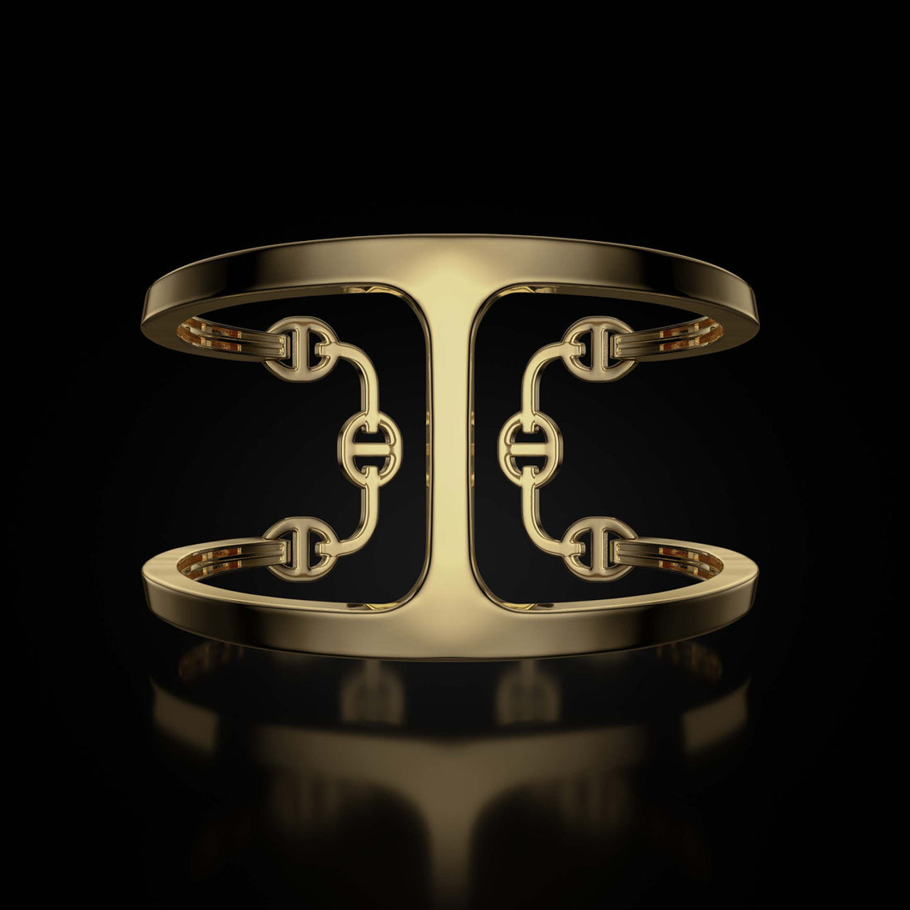 Hoorsenbuhs 18K Gold Phantom Cuff