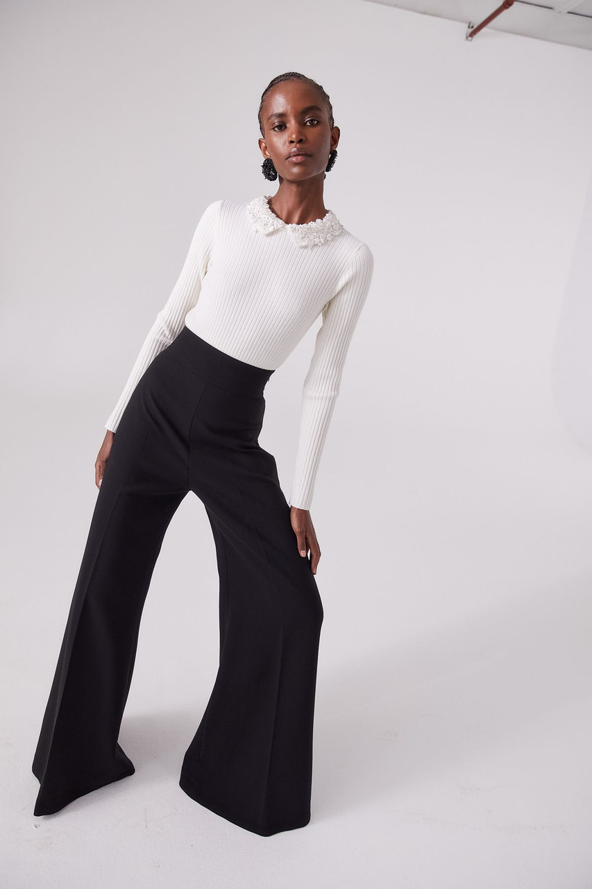 *VIRTUAL TRUNK SHOW - CHALET 2025 COLLECTION* Carolina Herrera High Waist  Wide Leg Pants