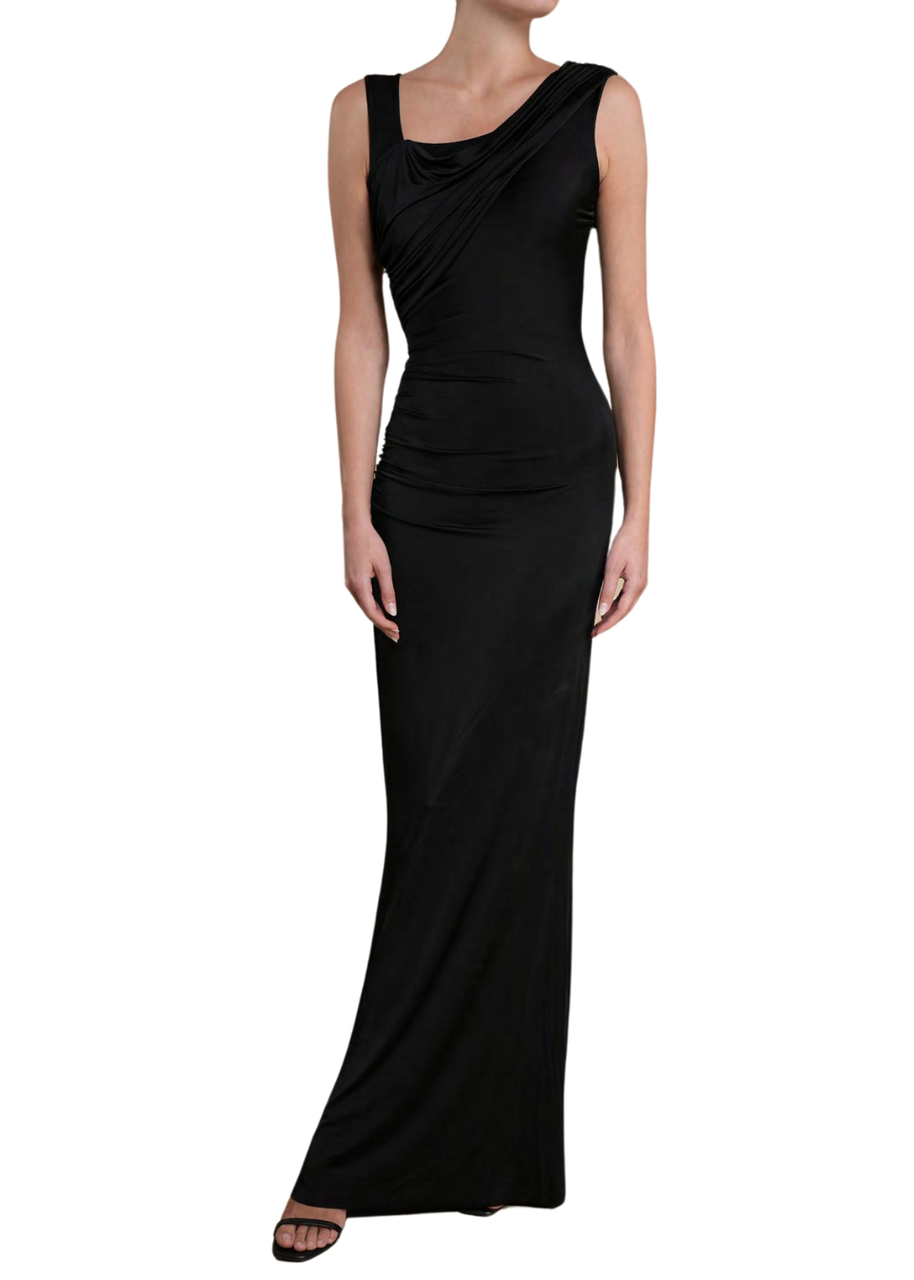 Chiara Boni La Petite Robe Omezo Flowy Long Gown Chiara Boni La Petite Robe Omezo Flowy Long Gown