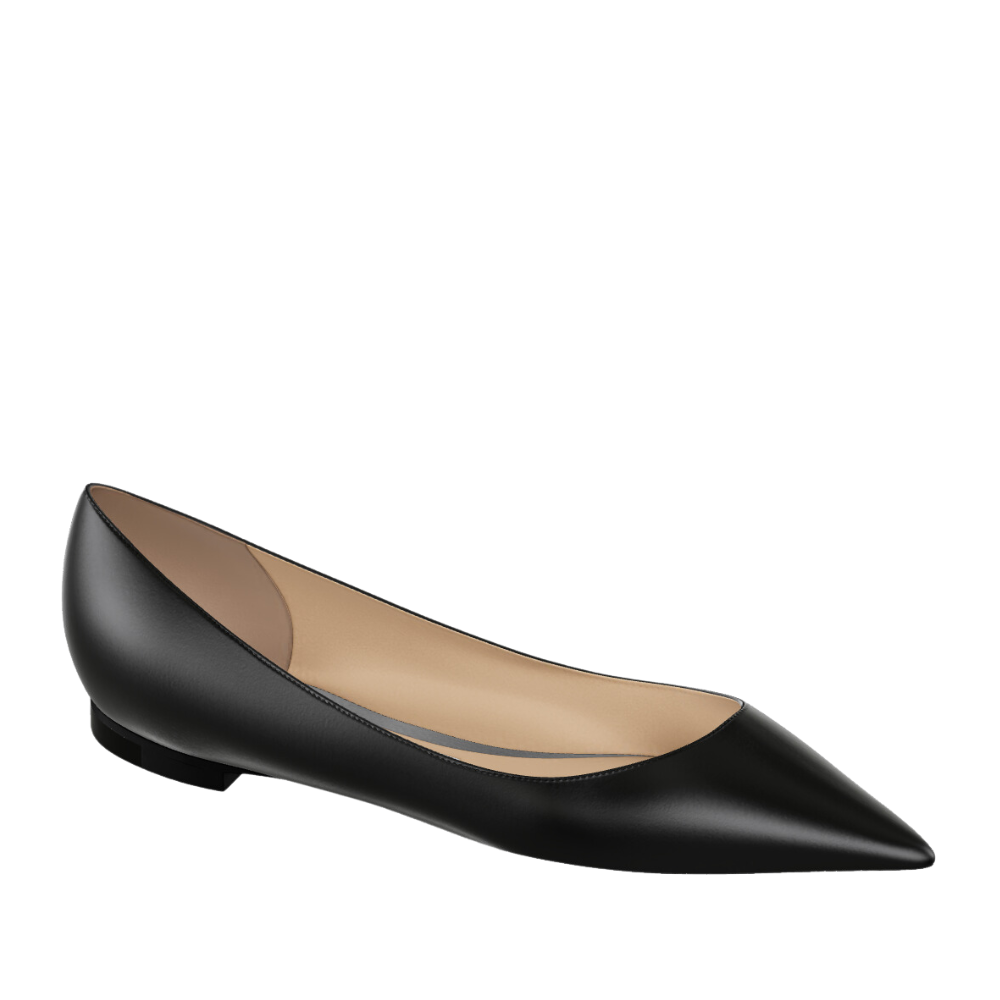 『未使用級』JIMMY CHOO ROMY FLAT パンプス フラット レザー Jimmy Choo Romy Satin Flats