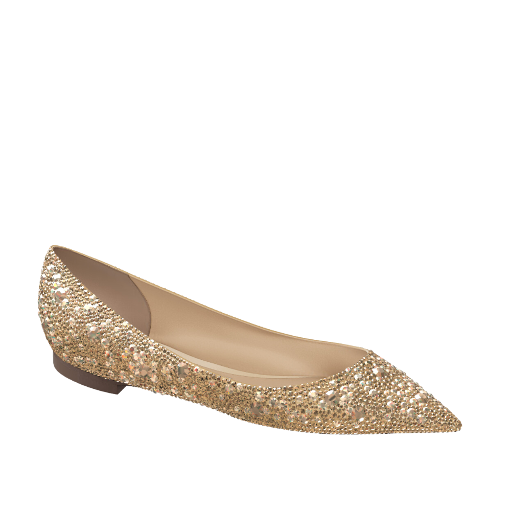 Jimmy choo ROMY FLAT 37 フラットシューズ グリッター 春 Jimmy choo ROMY FLAT 37 フラットシューズ グリッター 春 Jimmy Choo