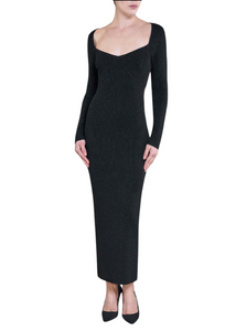 *VIRTUAL TRUNK SHOW* Chiara Boni La Petite Robe Cipsar Pepper Lurex Long Dress *VIRTUAL TRUNK SHOW* Chiara Boni La Petite Robe Cipsar Pepper Lurex Long Dress