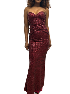 *VIRTUAL TRUNK SHOW* Chiara Boni La Petite Robe Jaslyn Paillettes Long ZP Gown *VIRTUAL TRUNK SHOW* Chiara Boni La Petite Robe Jaslyn Paillettes Long ZP Gown