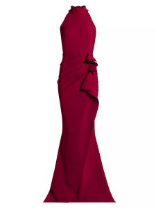 *SPECIAL ORDER* Chiara Boni La Petite Robe Gudrum Gown in Garnet *SPECIAL ORDER* Chiara Boni La Petite Robe Gudrum Gown in Garnet