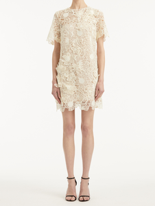 【OSCAR DE LA RENTA】シルク混オーガンザ コート フィルクーペ Oscar de la Renta Dresses | Oscar de la Renta Clothing