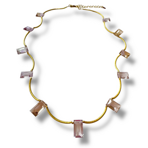 *SIP & SHOP EVENT* Mara Labell Designs 18K Gold Dangerous Curves Ametrine Necklace, 20" *SIP & SHOP EVENT* Mara Labell Designs 18K Gold Dangerous Curves Ametrine Necklace, 20"