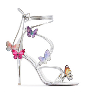 Sophia Webster Vanessa Sandal in Moonshine
