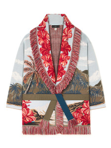 ALANUI Hidden Bay Cardigan in Multicolor, Size Small ALANUI Hidden Bay Cardigan in Multicolor, Size Small