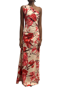 *VIRTUAL TRUNK SHOW* Chiara Boni La Petite Robe Zebia Print SJE Long Gown *VIRTUAL TRUNK SHOW* Chiara Boni La Petite Robe Zebia Print SJE Long Gown