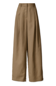 *VIRTUAL TRUNK SHOW* Fabiana Filippi Viscose Linen Double Pleat Wide Trousers *VIRTUAL TRUNK SHOW* Fabiana Filippi Viscose Linen Double Pleat Wide Trousers