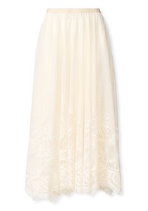 *VIRTUAL TRUNK SHOW* Fabiana Filippi Jacquard Lace Midi Skirt *VIRTUAL TRUNK SHOW* Fabiana Filippi Jacquard Lace Midi Skirt