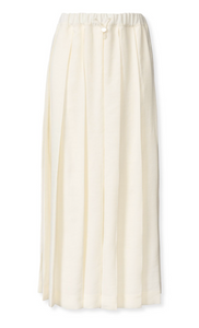 *VIRTUAL TRUNK SHOW* Fabiana Filippi Viscose Linen Pleated Midi Skirt *VIRTUAL TRUNK SHOW* Fabiana Filippi Viscose Linen Pleated Midi Skirt