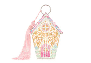 *Virtual Trunk Show* Judith Leiber Couture Cottage Candy Chalet in Silver Prosecco Multi