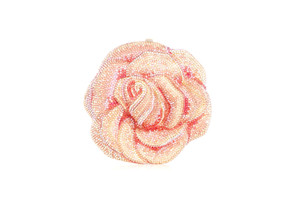 *Virtual Trunk Show* Judith Leiber Couture Rose Apricot