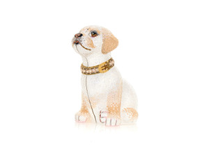 *Virtual Trunk Show* Judith Leiber Couture Puppy Luna
