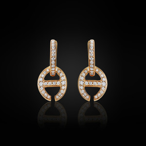 *RESERVE TODAY* Hoorsenbuhs 18K Gold Klaasp with Diamonds