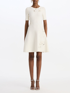 *VIRTUAL TRUNK SHOW* Oscar de la Renta Laser Cut Knit Dress