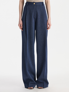 *VIRTUAL TRUNK SHOW* Oscar de la Renta Wool Drill Tailoring Pant