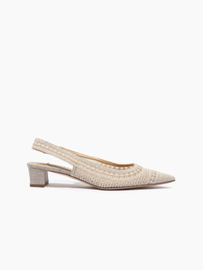 Arteana Trieste 35 Slingback Pump in Ivory