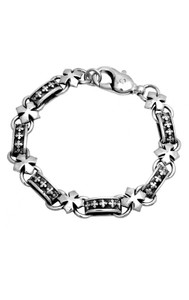 King Baby Studio MB Cross Light Link Bracelet