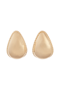 Sidney Garber 18K Yellow Gold Anjou Earrings