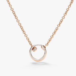 Pomellato Together 18K Rose Gold Necklace with Pendant, 44cm