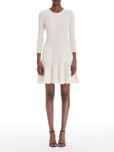 *VIRTUAL TRUNK SHOW* Oscar de la Renta Mini Cable Knit Dress