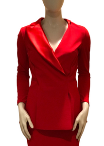 Chiara Boni La Petite Robe Hedvig Top in Passion, Size 44 Chiara Boni La Petite Robe Hedvig Top in Passion, Size 44