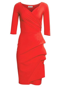 Chiara Boni La Petite Robe Florien Dress in Passion, Size 42