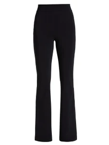 Chiara Boni La Petite Robe Venus HW Pants in Black, Size 38/50