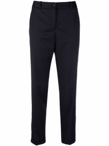 Fabiana Filippi Cropped Wool Trousers in Black, Size 48 Fabiana Filippi Cropped Wool Trousers in Black, Size 48