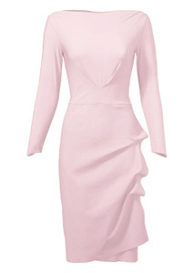 Chiara Boni La Petite Robe Cassandre Dress in Poudre, Size 38 Chiara Boni La Petite Robe Cassandre Dress in Poudre, Size 38