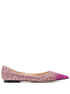 Jimmy Choo Love Flat ZGO in Fuchsia/Candy Pink, Size 37 Jimmy Choo Love Flat ZGO in Fuchsia/Candy Pink, Size 37