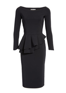 Chiara Boni La Petite Robe Deirdrelene Dress in Black, Size 40/44 Chiara Boni La Petite Robe Deirdrelene Dress in Black, Size 40/44