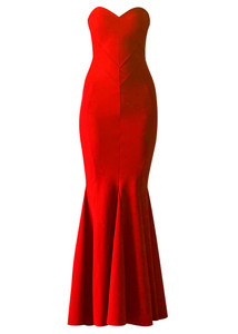 Chiara Boni La Petite Robe Belladonna Gown in Passion, Size 40 Chiara Boni La Petite Robe Belladonna Gown in Passion, Size 40