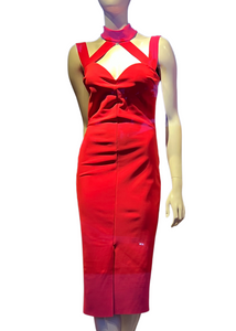 Chiara Boni La Petite Robe Shams Dress in Passion, Size 40/42 Chiara Boni La Petite Robe Shams Dress in Passion, Size 40/42