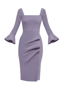 Chiara Boni La Petite Robe Astra Dress in Wisteria, Size 42 Chiara Boni La Petite Robe Astra Dress in Wisteria, Size 42