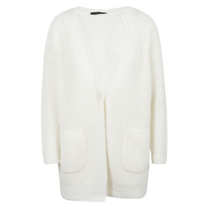 Fabiana Filippi Maxi Cardigan with Sequins in White Fabiana Filippi Maxi Cardigan with Sequins in White