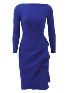 Chiara Boni La Petite Robe Cassandre Dress in Inchiostro, Size 50 Chiara Boni La Petite Robe Cassandre Dress in Inchiostro, Size 50