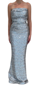 *VIRTUAL TRUNK SHOW* Chiara Boni La Petite Robe Irya Paillettes Long ZP Gown *VIRTUAL TRUNK SHOW* Chiara Boni La Petite Robe Irya Paillettes Long ZP Gown