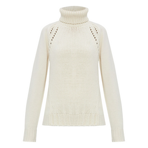 Fabiana Filippi Turtleneck Sweater in Butter, Size 42 Fabiana Filippi Turtleneck Sweater in Butter, Size 42