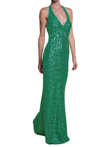 *VIRTUAL TRUNK SHOW* Chiara Boni La Petite Robe Ryushi Paillettes Long ZP Gown *VIRTUAL TRUNK SHOW* Chiara Boni La Petite Robe Ryushi Paillettes Long ZP Gown