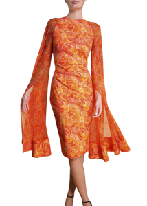 *VIRTUAL TRUNK SHOW* Chiara Boni La Petite Robe Joju Illusion SJE Print ZP Dress *VIRTUAL TRUNK SHOW* Chiara Boni La Petite Robe Joju Illusion SJE Print ZP Dress