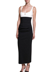 *VIRTUAL TRUNK SHOW* Chiara Boni La Petite Robe Shohey BIC Midi Dress *VIRTUAL TRUNK SHOW* Chiara Boni La Petite Robe Shohey BIC Midi Dress